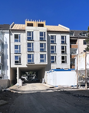Bauprojekt: Wohnanlage in Düsseldorf