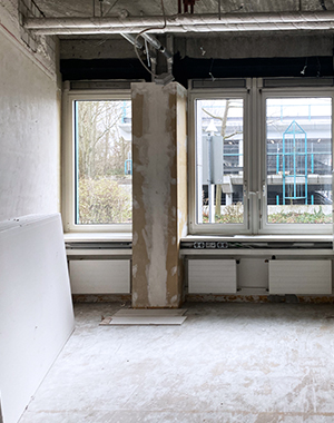 Bauprojekt: Büroausbau in Darmstadt